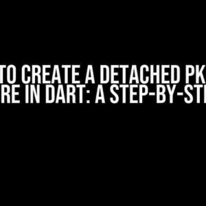 How to Create a Detached PKCS #7 Signature in Dart: A Step-by-Step Guide